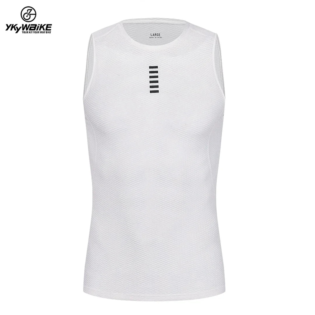 Men's Base Layer Sleeveless Quick Dry Cycling Undershirt