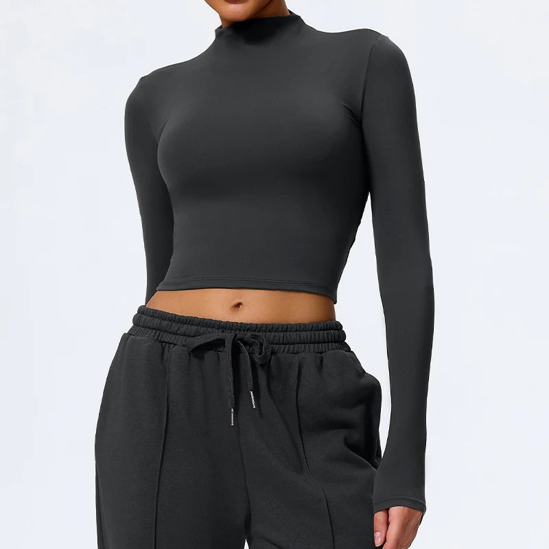 Hearuisavy Summer Women's Fitness Long Sleeved Shirt