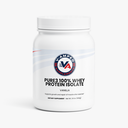 Pure3 100% Whey Protein Isolate (Vanilla)