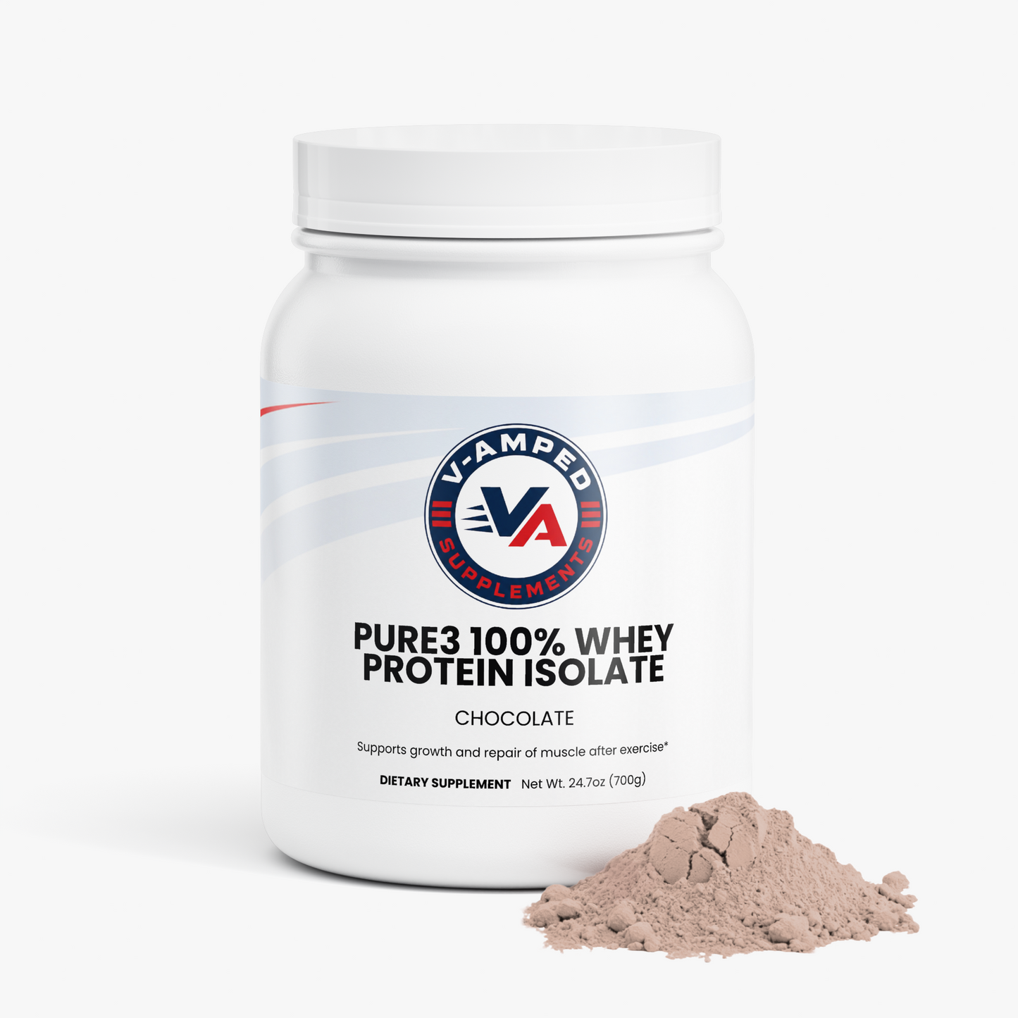 Pure3 100% Whey Protein Isolate (Chocolate)