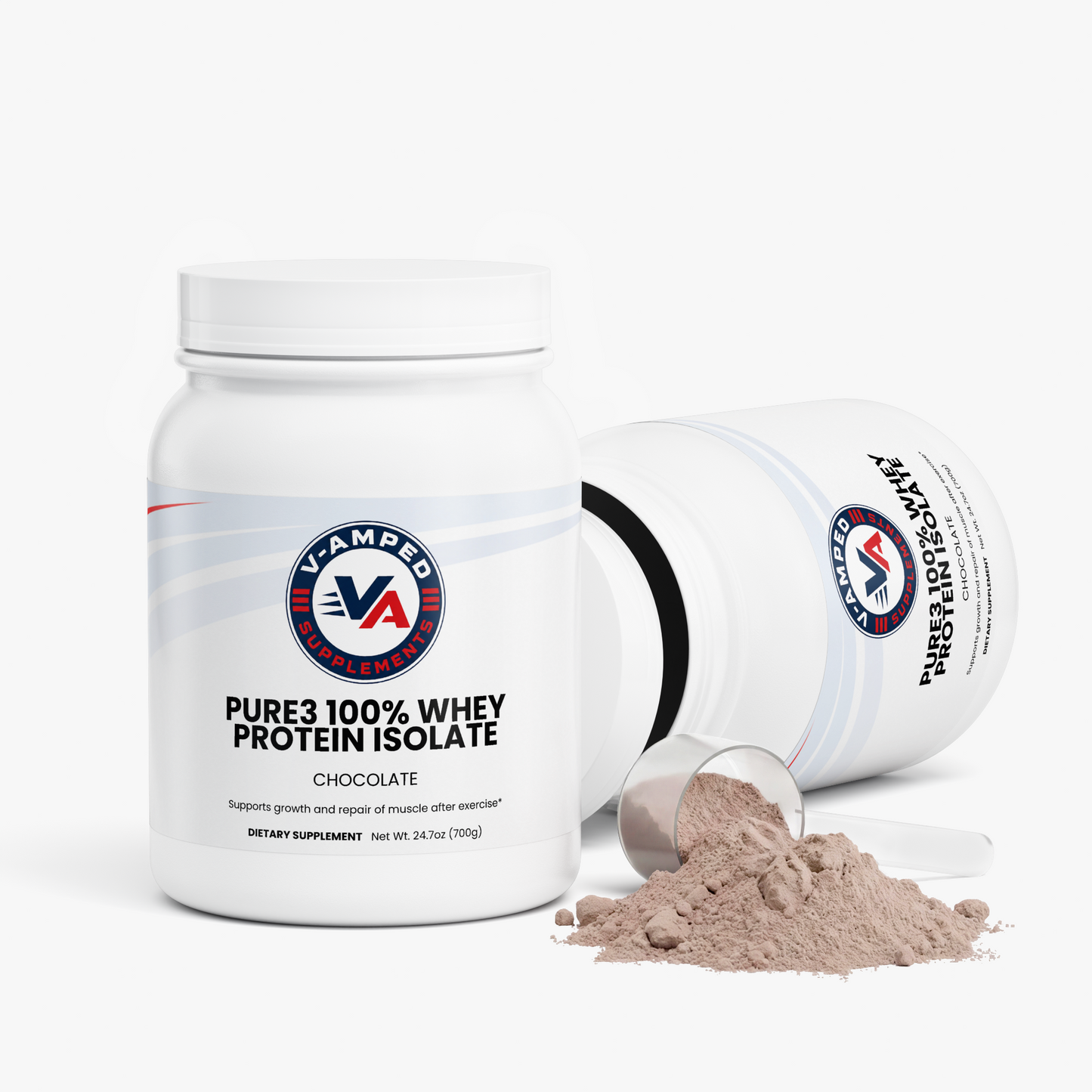 Pure3 100% Whey Protein Isolate (Chocolate)