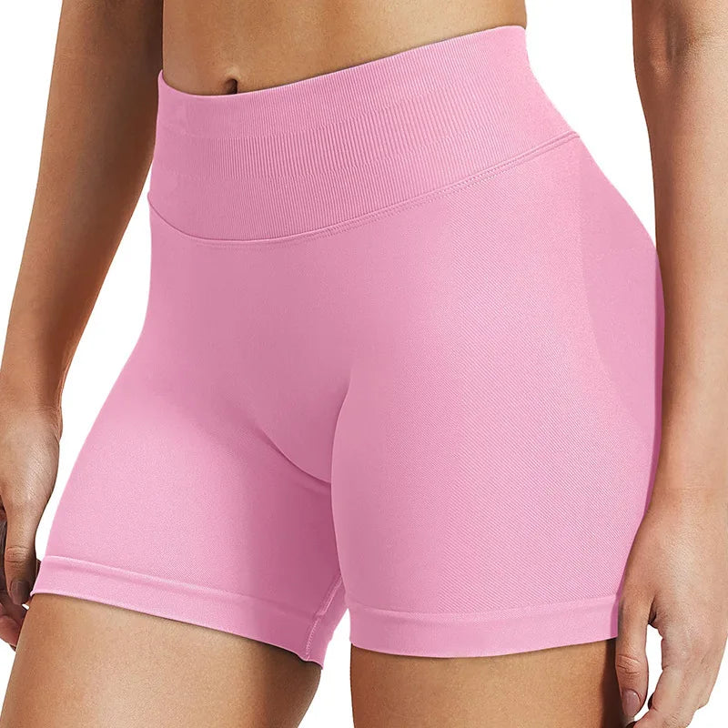 Seamless Low Ribbed Waistband Shorts