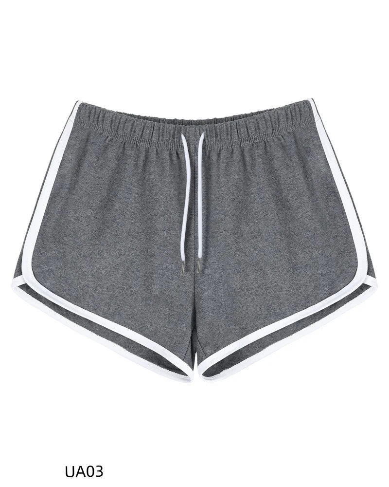 Summer Women's Casual Solid Cotton Shorts