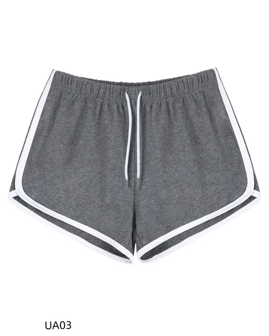 Summer Women's Casual Solid Cotton Shorts