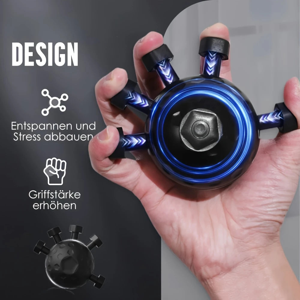 Adjustable Finger & Forearm Grip Trainer Textured Hand Gripper