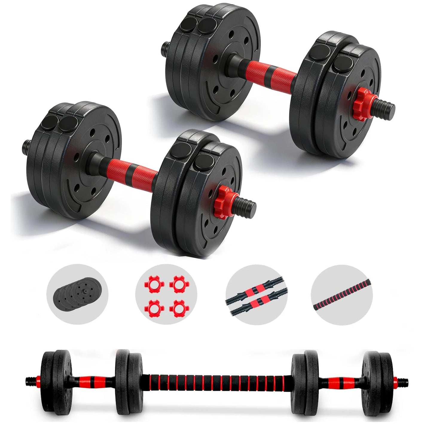 22lb 2-in-1 Adjustable Dumbbell