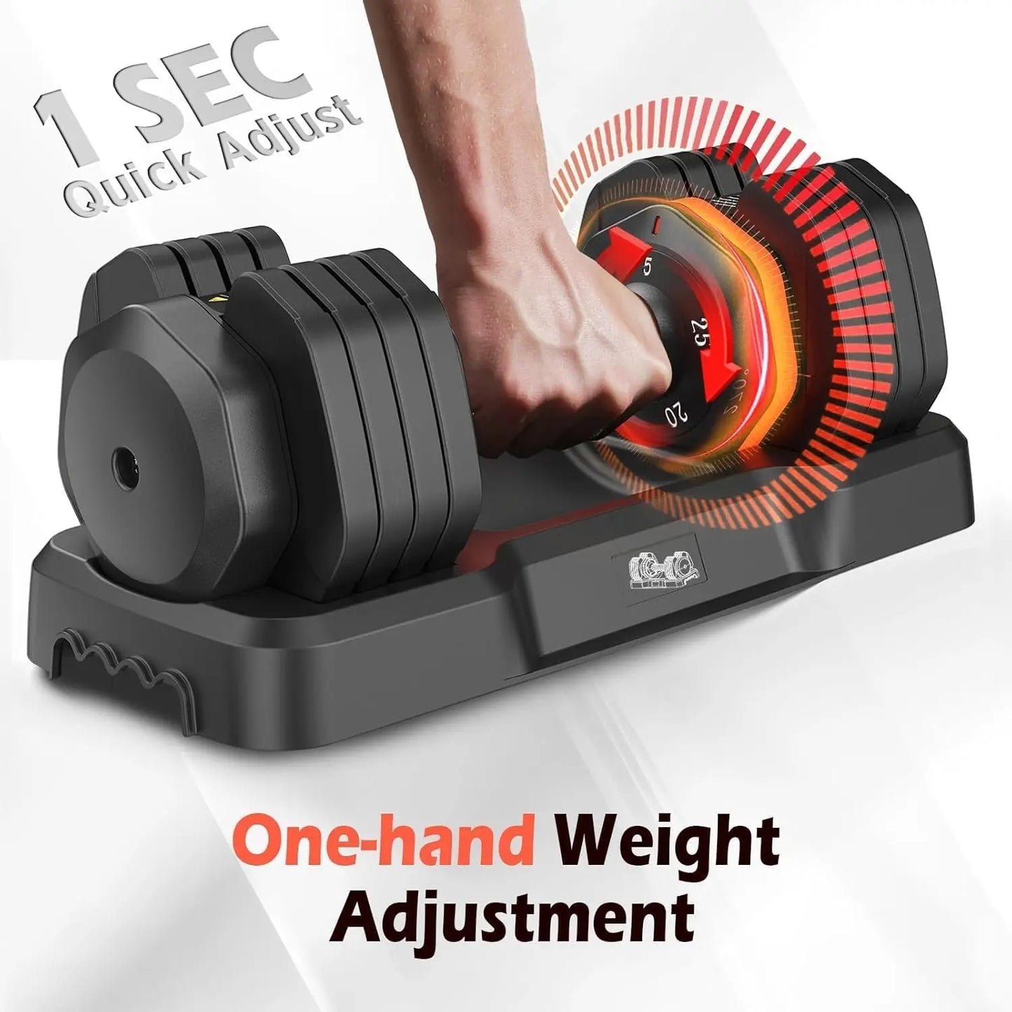 FEIERDUN Adjustable Dumbbells Set