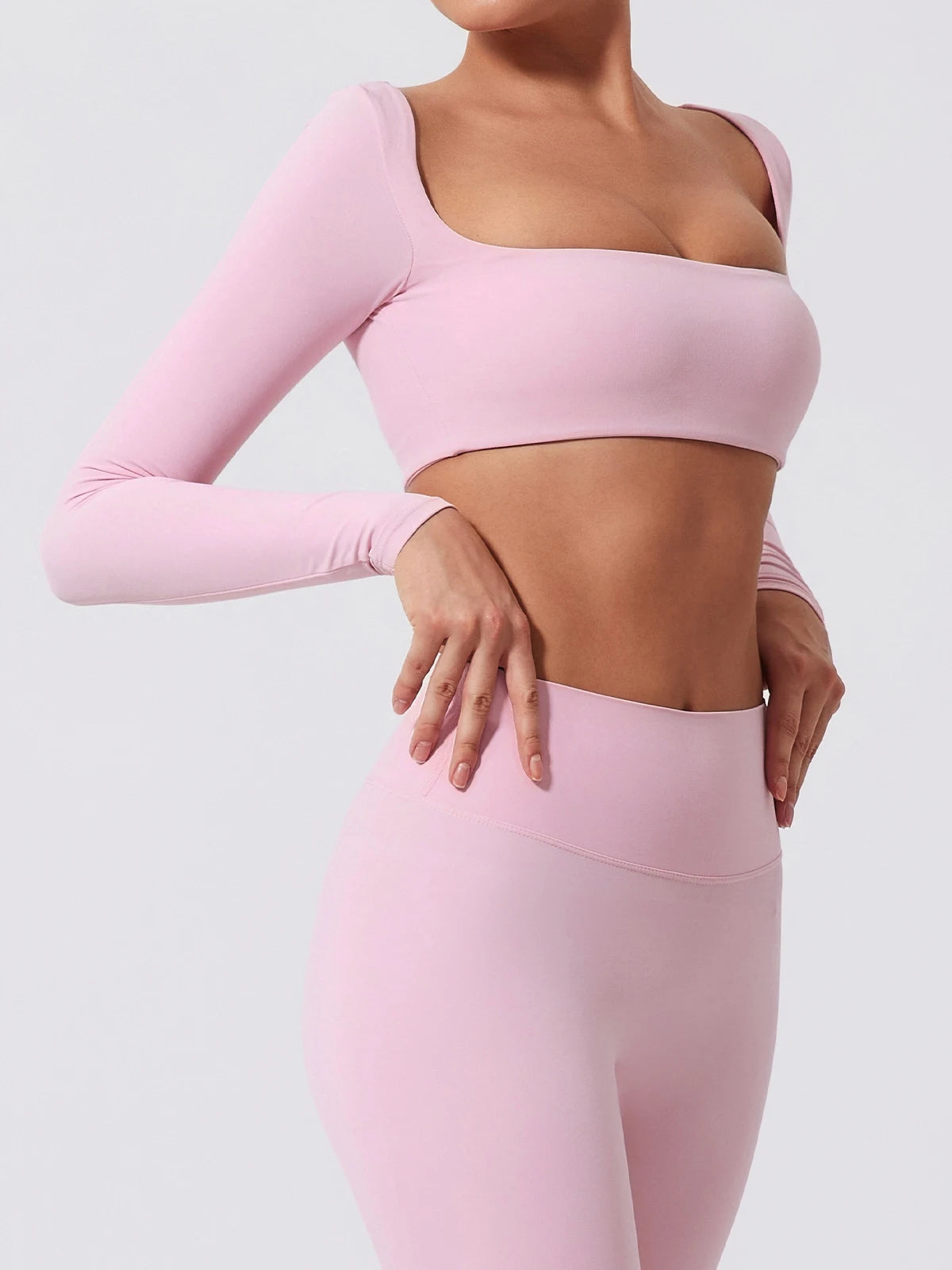Summer Quick Dry Square Neck Activewear