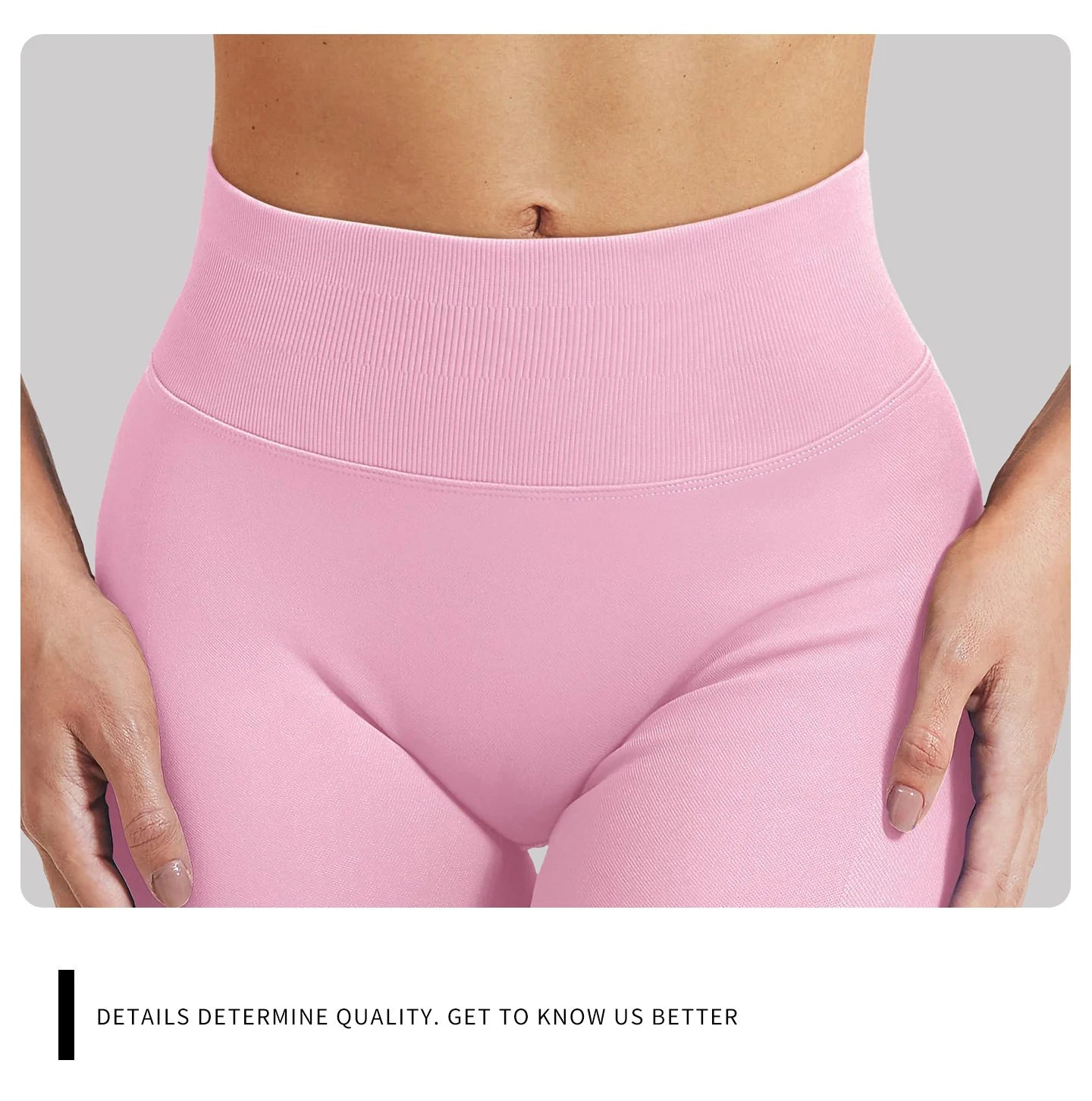 Seamless Low Ribbed Waistband Shorts