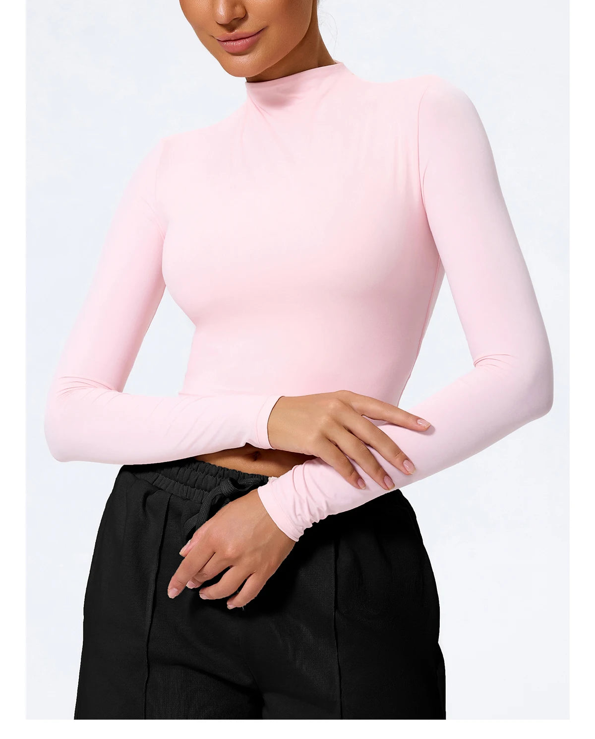 Hearuisavy Summer Women's Fitness Long Sleeved Shirt