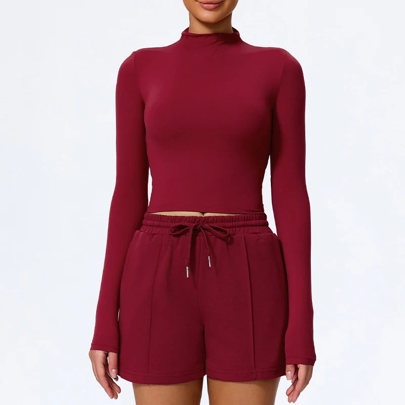 Hearuisavy Summer Women's Fitness Long Sleeved Shirt