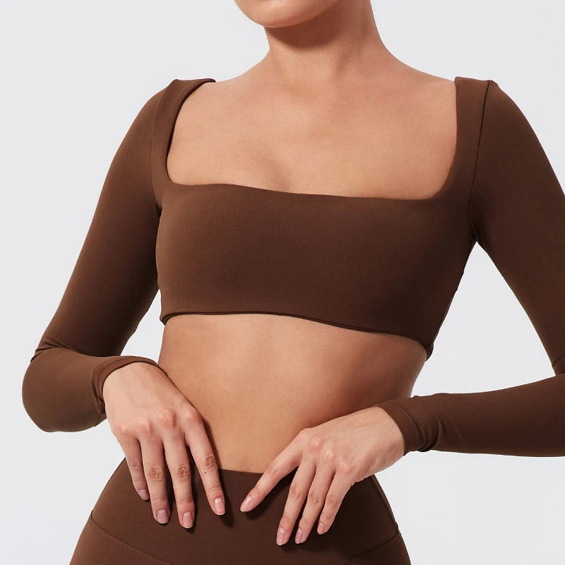 Summer Quick Dry Square Neck Activewear