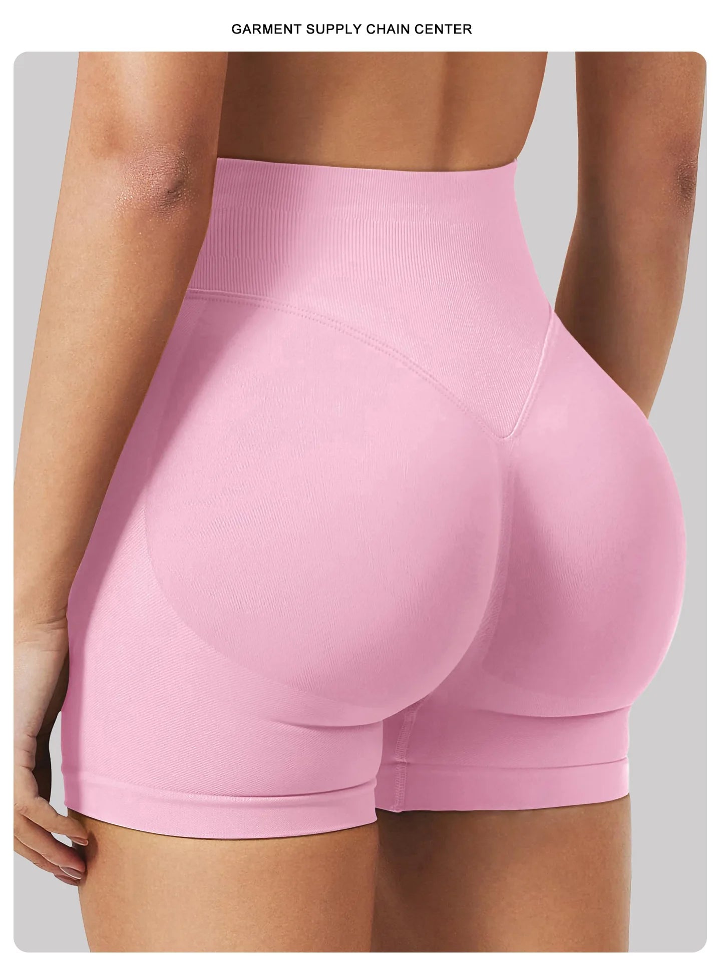 Seamless Low Ribbed Waistband Shorts