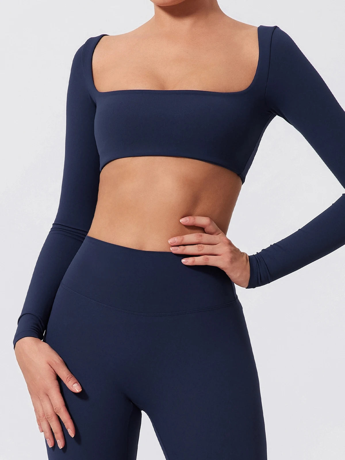 Summer Quick Dry Square Neck Activewear