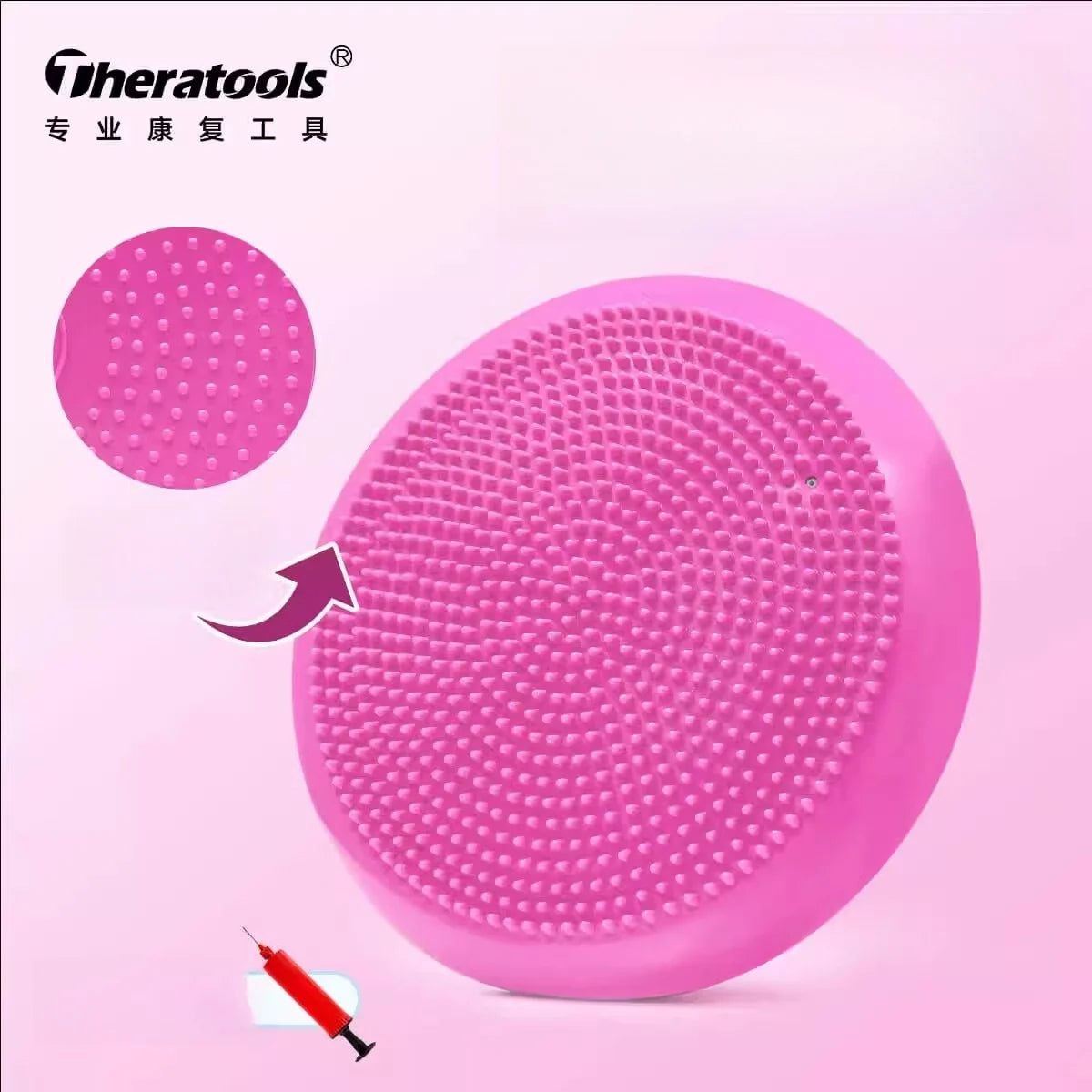 Inflatable Yoga Balance Training Cushion