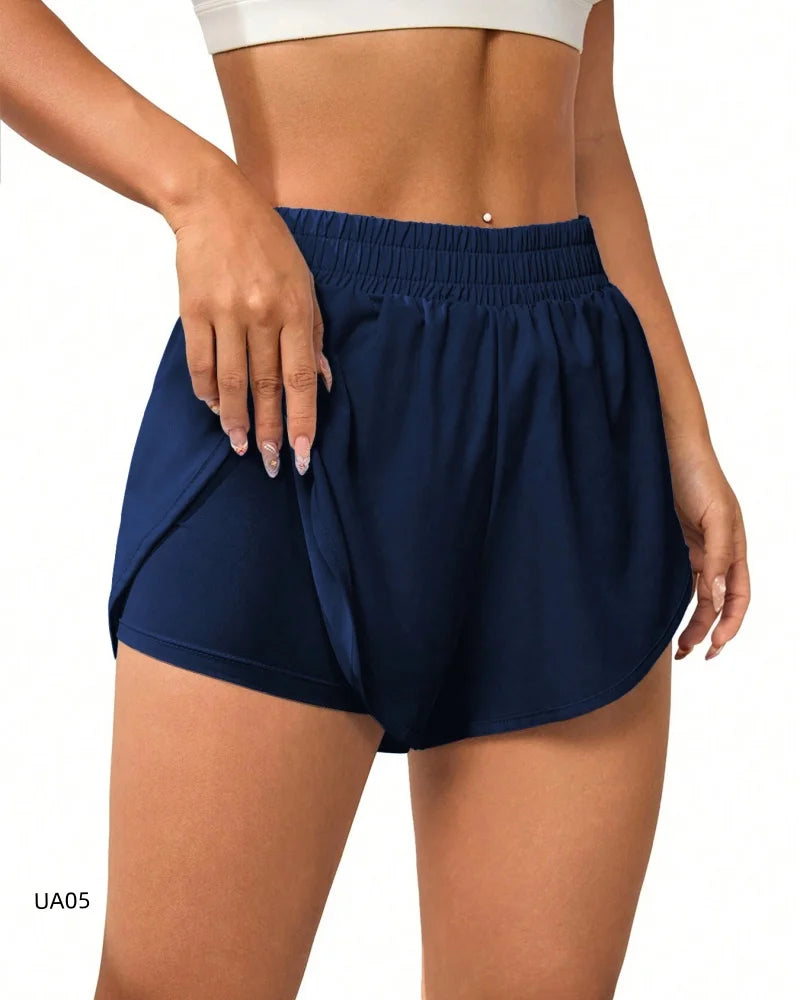 Quick Dry Athletic Running Yoga Gym Sport Shorts