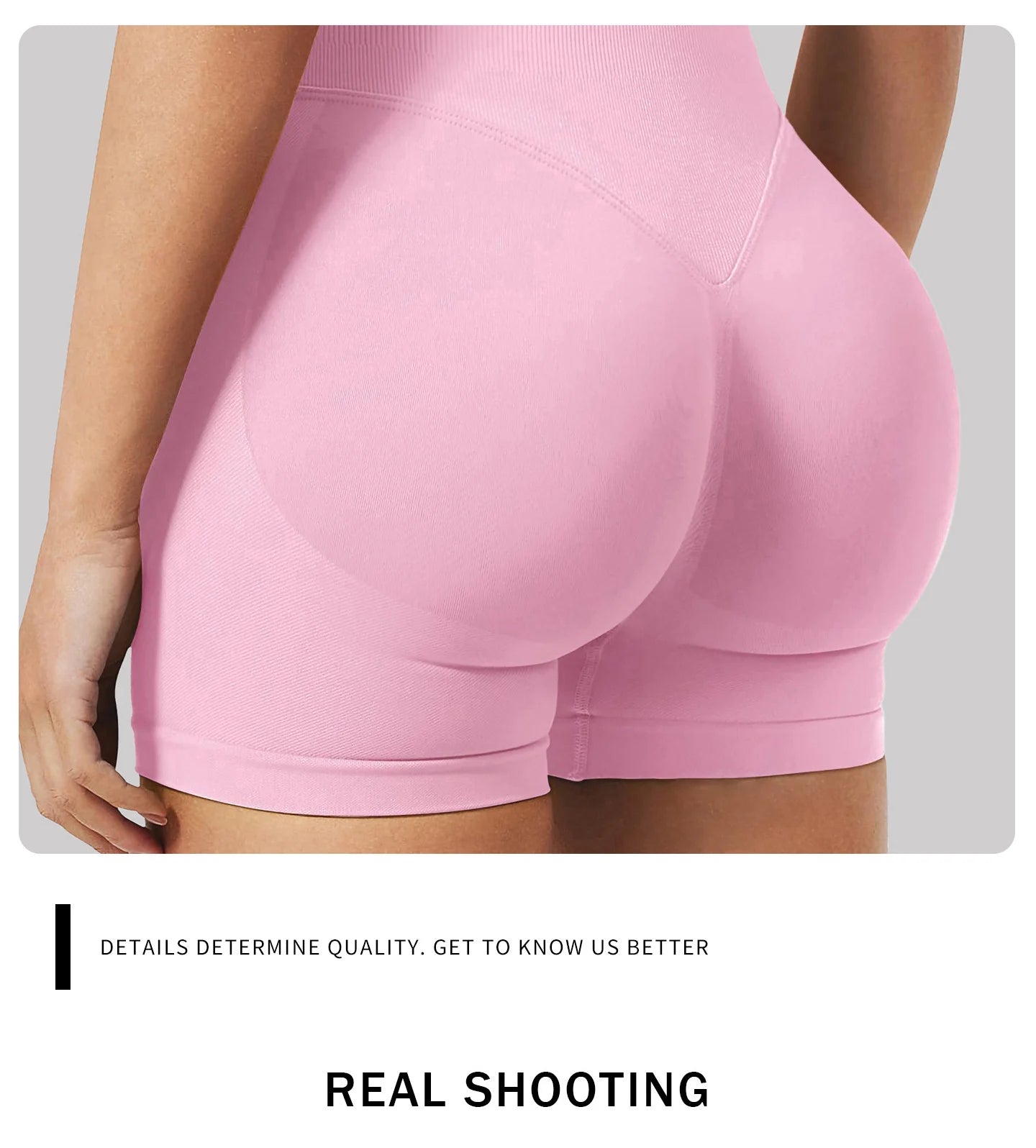 Seamless Low Ribbed Waistband Shorts