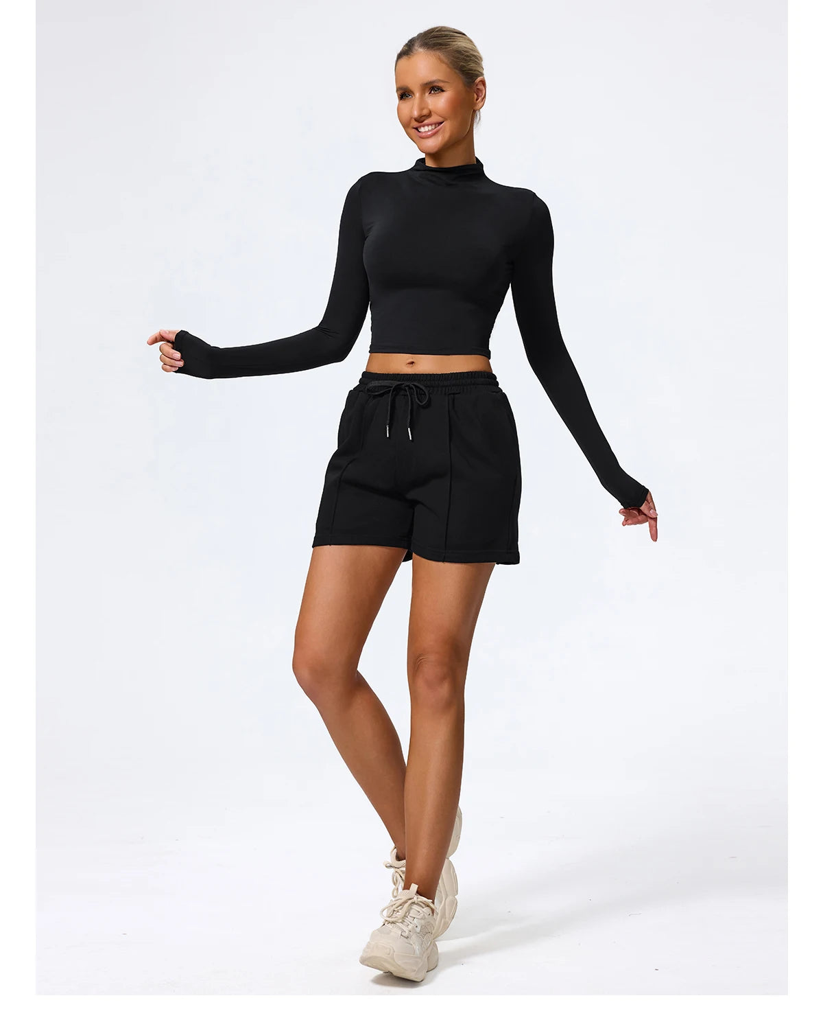 Hearuisavy Summer Women's Fitness Long Sleeved Shirt