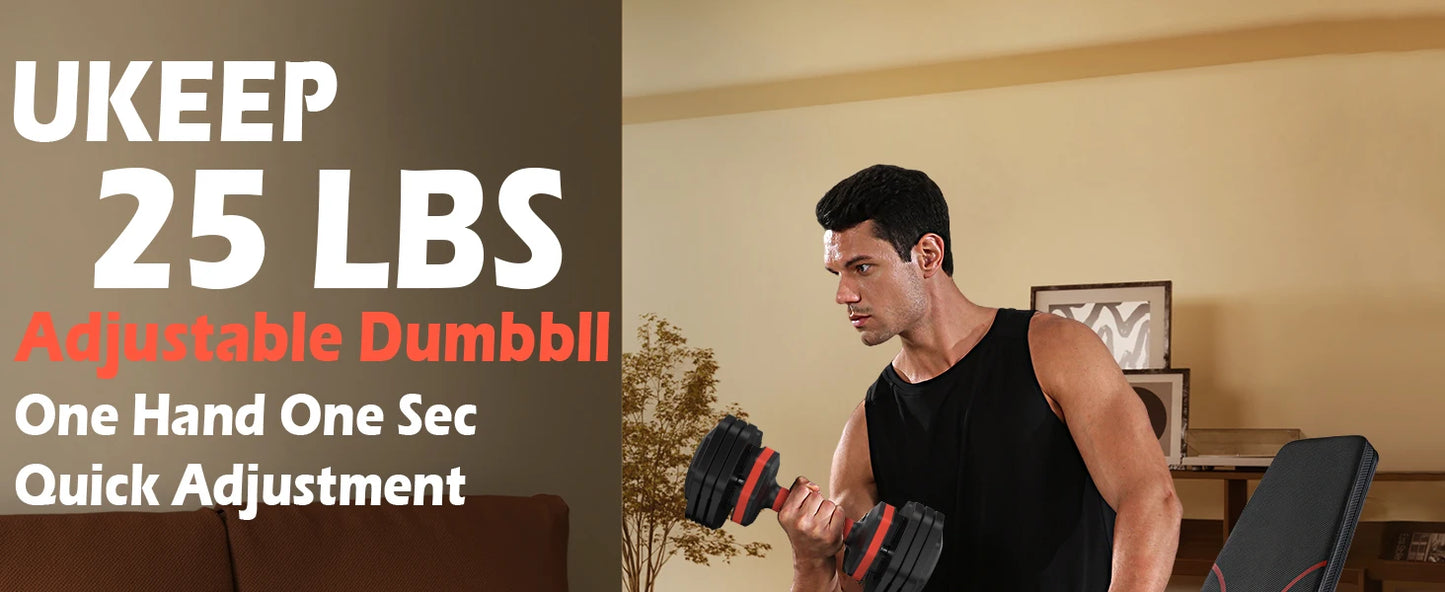 FEIERDUN Adjustable Dumbbells Set
