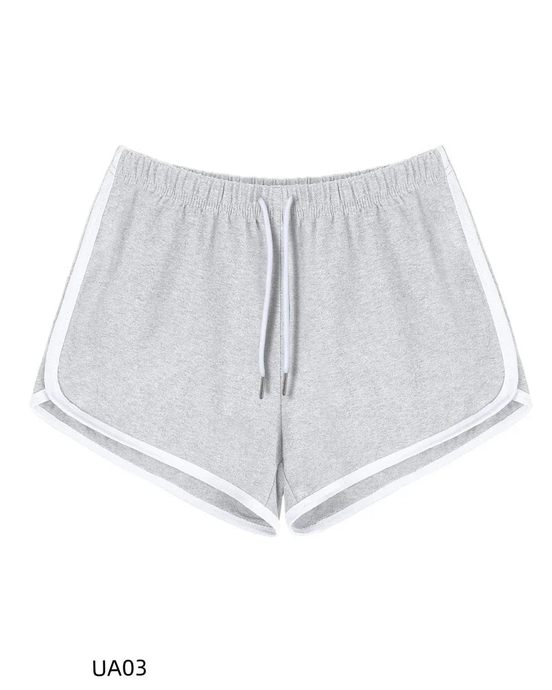 Summer Women's Casual Solid Cotton Shorts