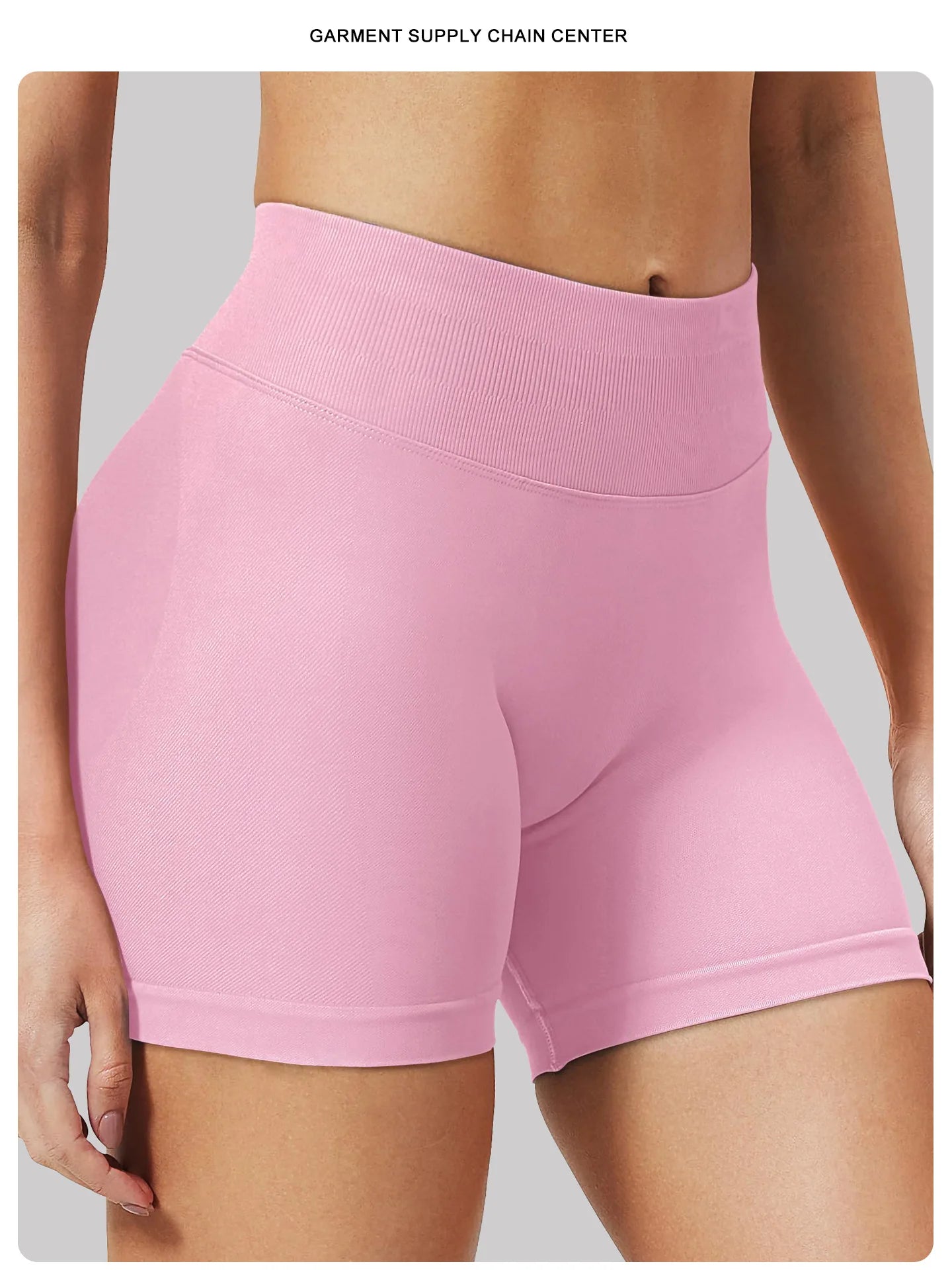 Seamless Low Ribbed Waistband Shorts