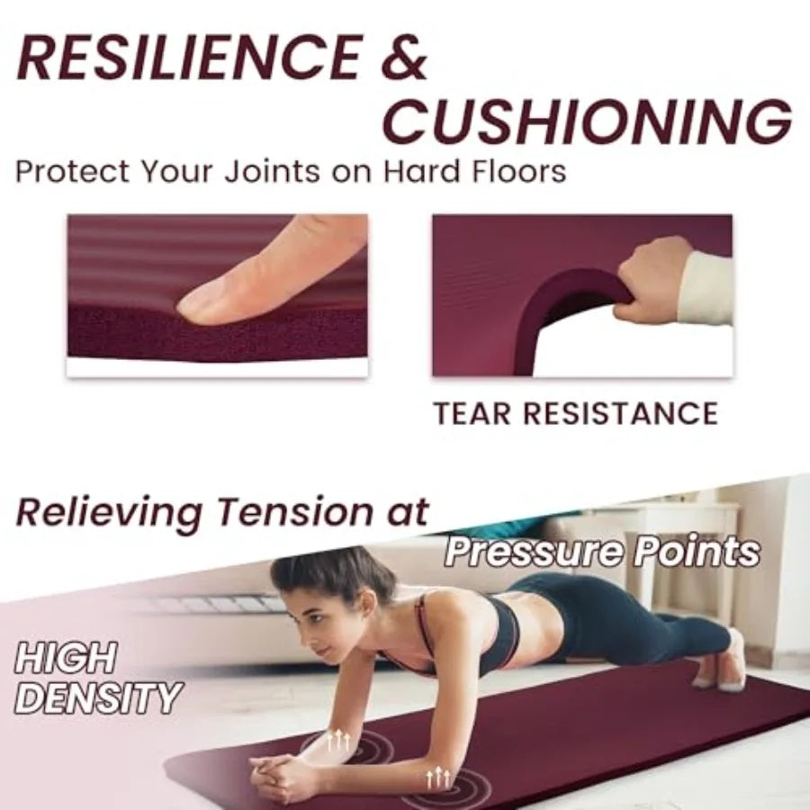 High-Density Extra Thick Yoga Mat