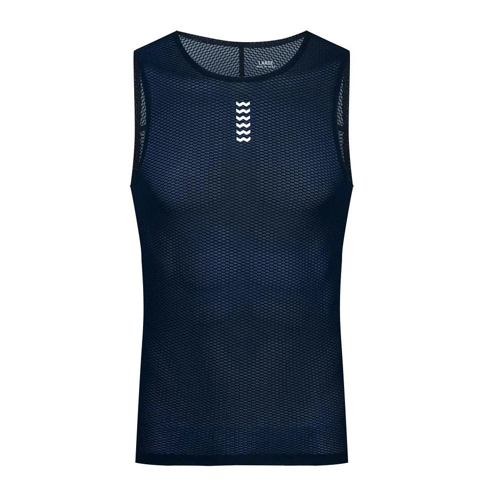 Men's Base Layer Sleeveless Quick Dry Cycling Undershirt