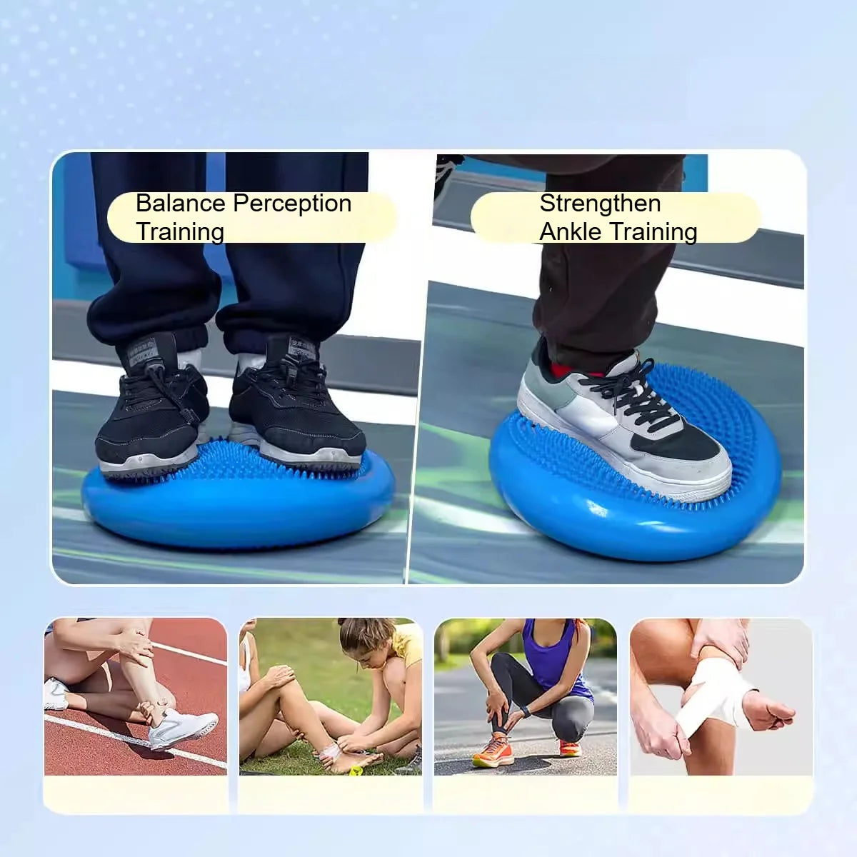 Inflatable Yoga Balance Training Cushion
