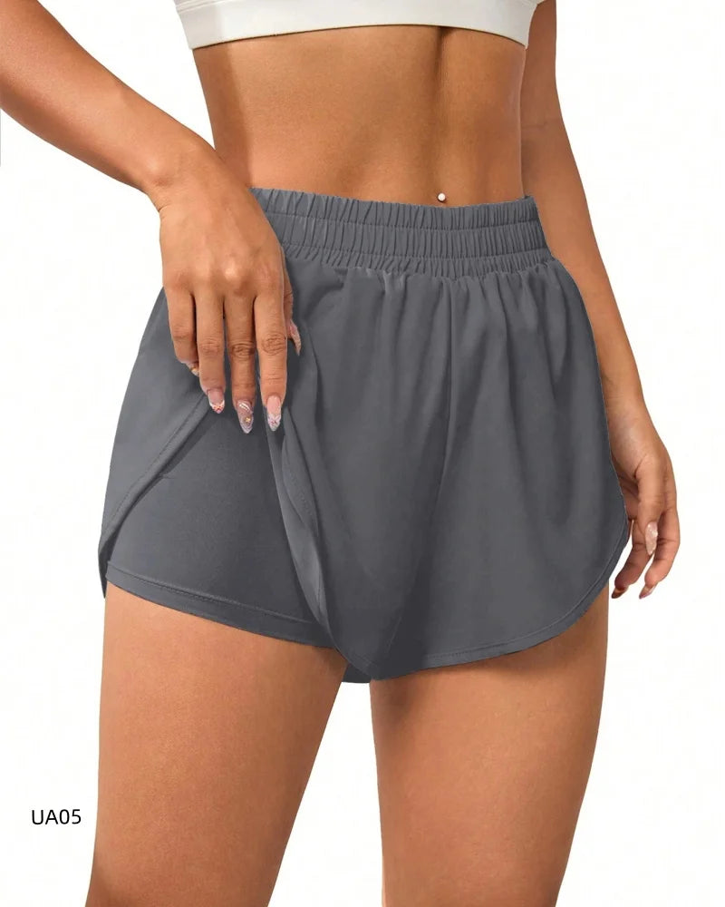 Quick Dry Athletic Running Yoga Gym Sport Shorts