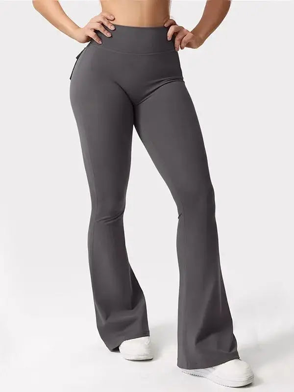 Summer Women's Cargo Pocket Fitness Tights
