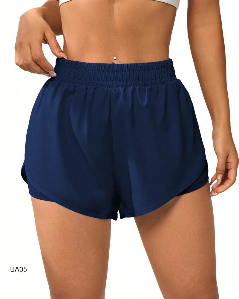 Quick Dry Athletic Running Yoga Gym Sport Shorts