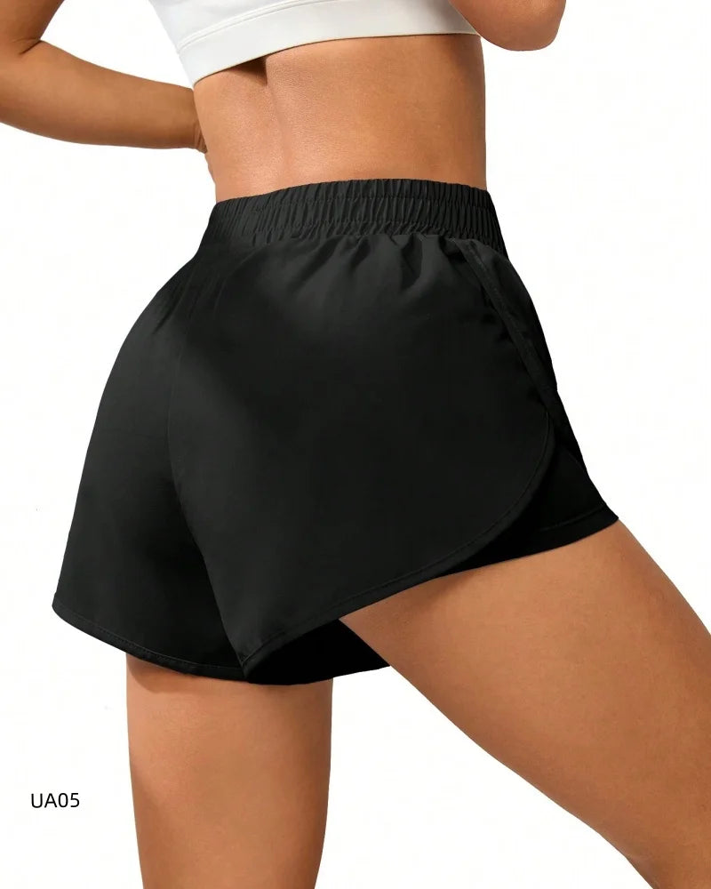Quick Dry Athletic Running Yoga Gym Sport Shorts