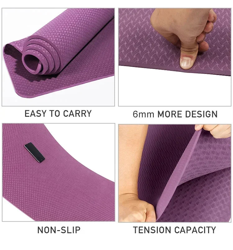 TPE Non-slip Yoga Mats