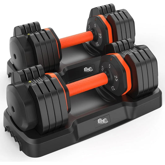 FEIERDUN Adjustable Dumbbells Set