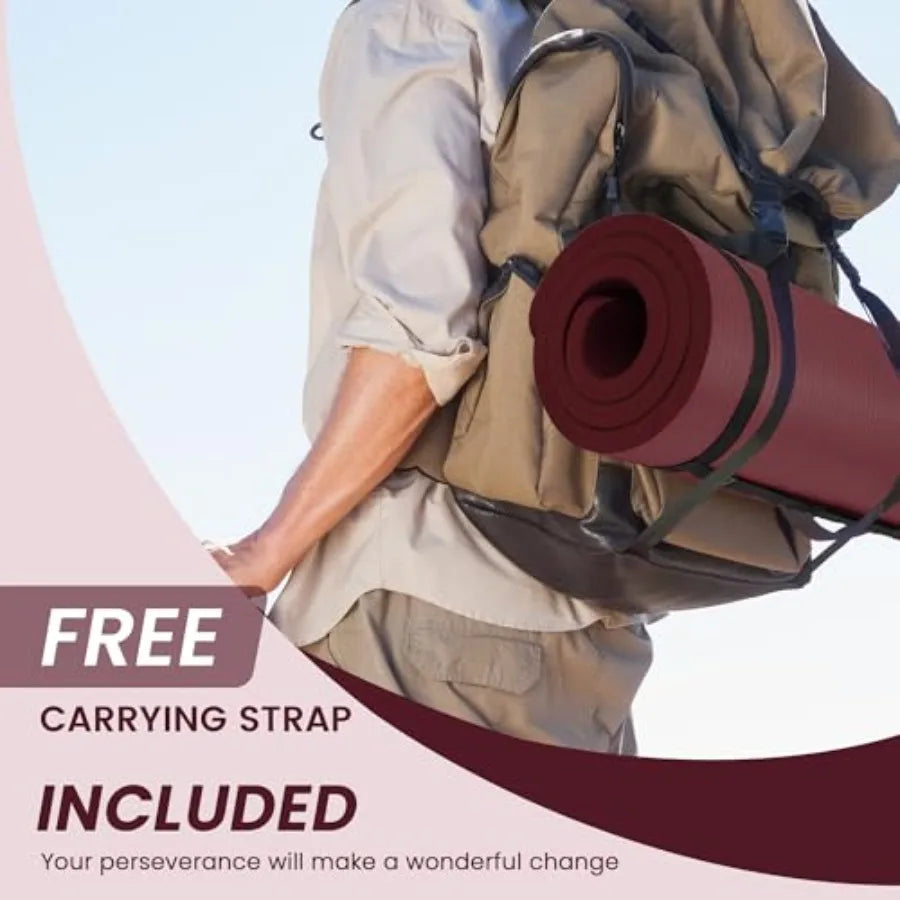 High-Density Extra Thick Yoga Mat