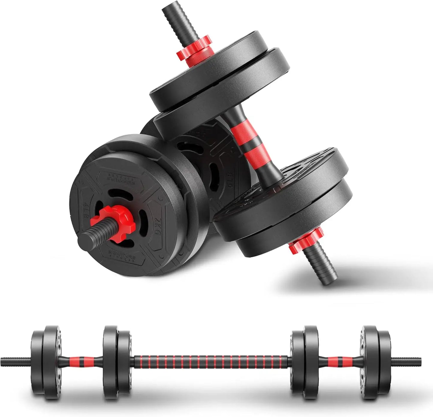 22lb 2-in-1 Adjustable Dumbbell