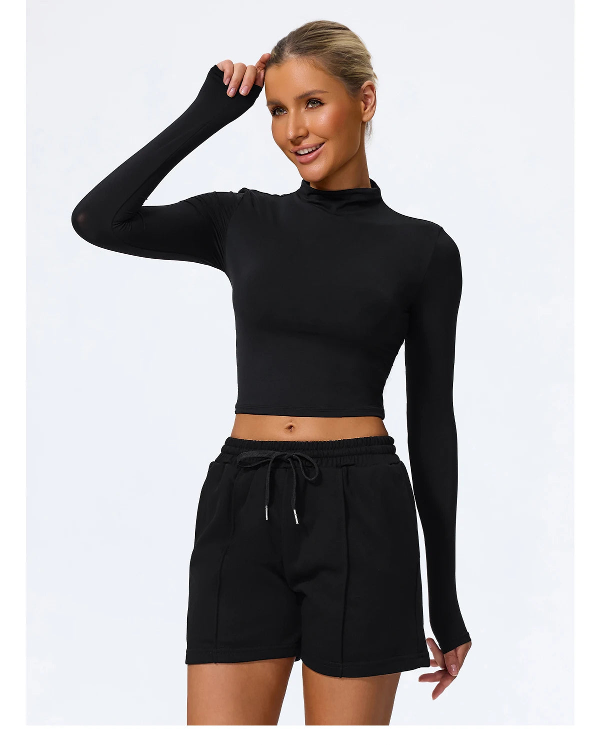 Hearuisavy Summer Women's Fitness Long Sleeved Shirt