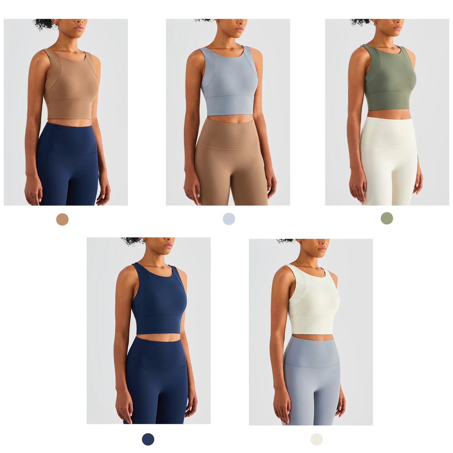 Nylon Sexy Women's Sports Bra