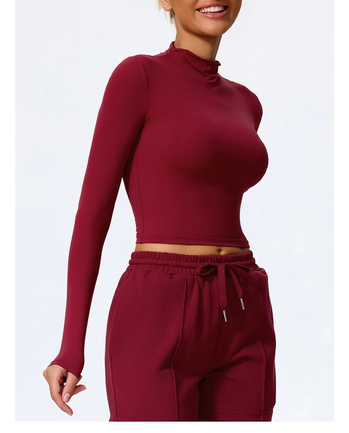 Hearuisavy Summer Women's Fitness Long Sleeved Shirt