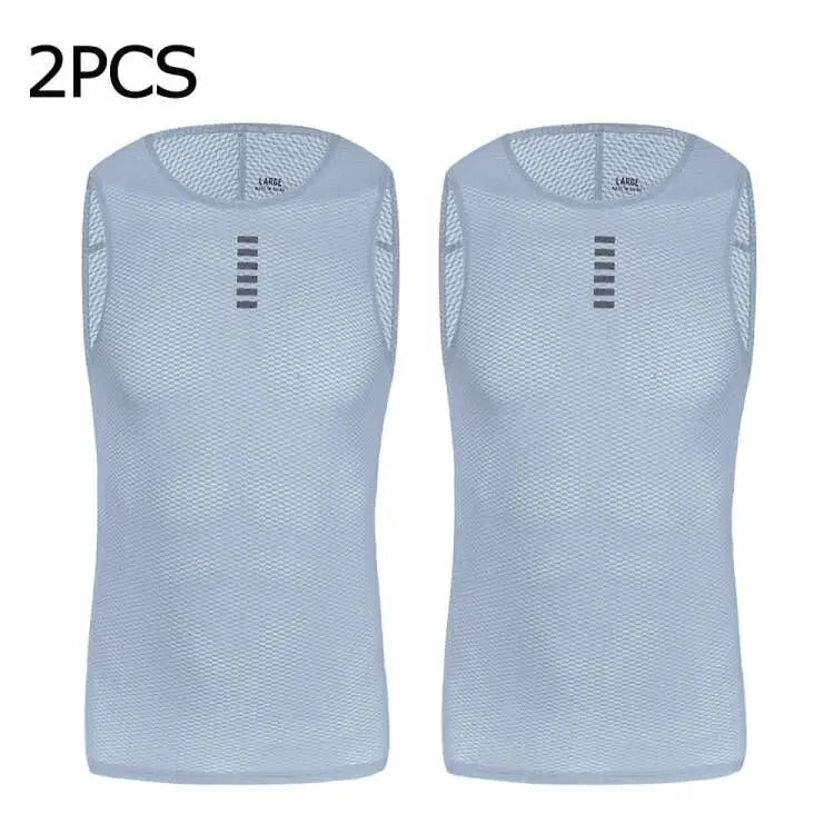 Men's Base Layer Sleeveless Quick Dry Cycling Undershirt