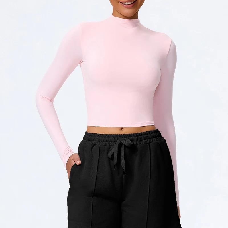 Hearuisavy Summer Women's Fitness Long Sleeved Shirt