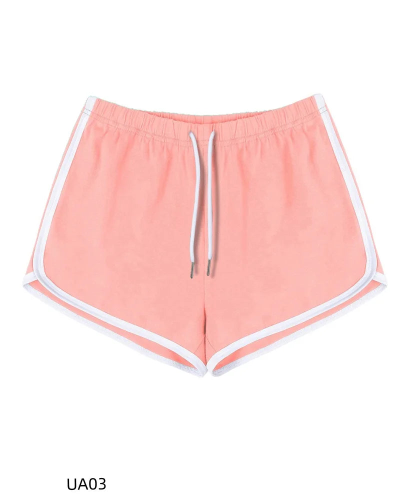 Summer Women's Casual Solid Cotton Shorts