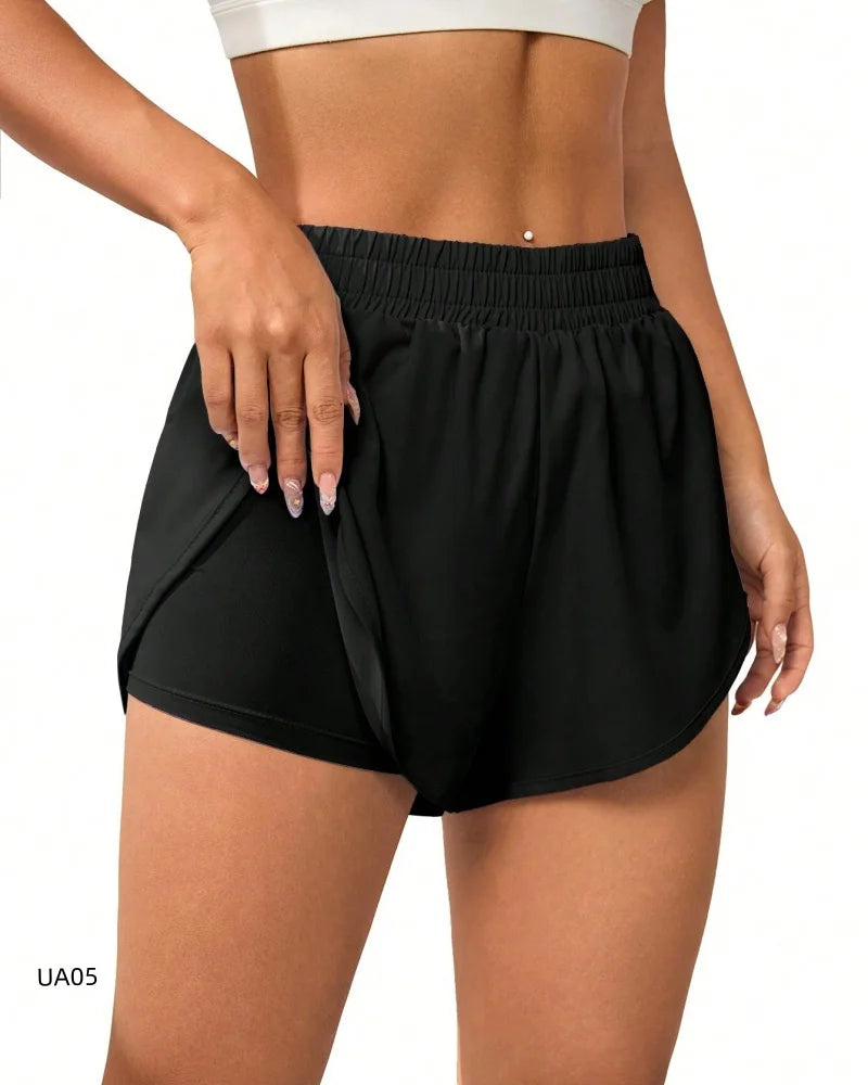 Quick Dry Athletic Running Yoga Gym Sport Shorts