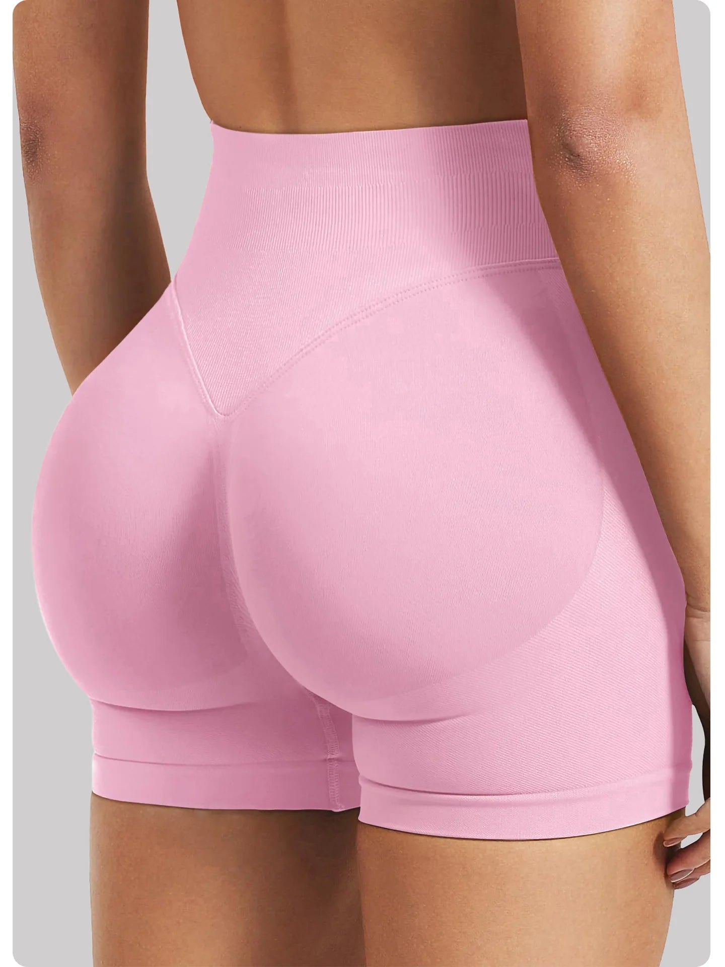 Seamless Low Ribbed Waistband Shorts