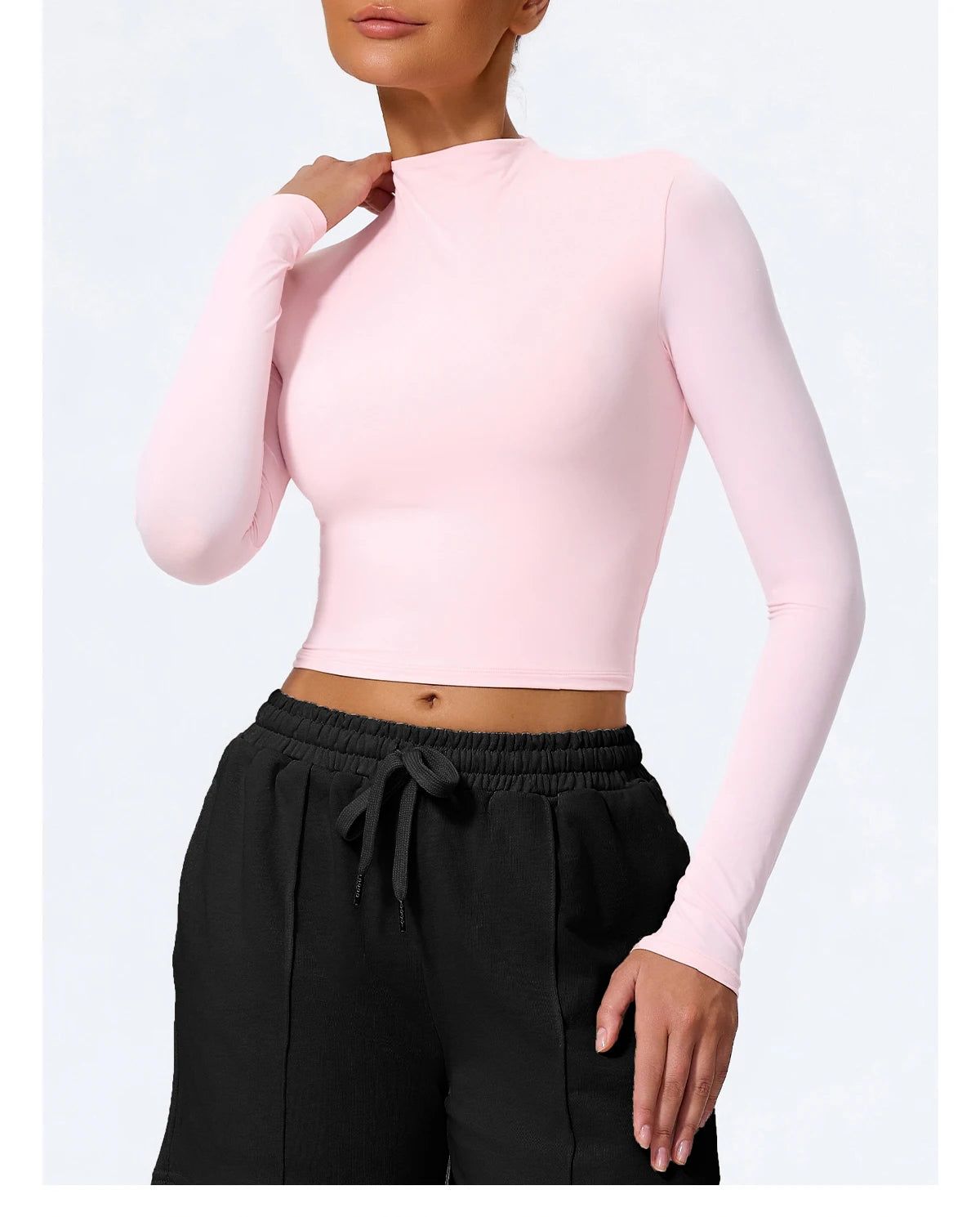 Hearuisavy Summer Women's Fitness Long Sleeved Shirt