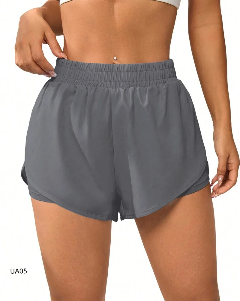 Quick Dry Athletic Running Yoga Gym Sport Shorts