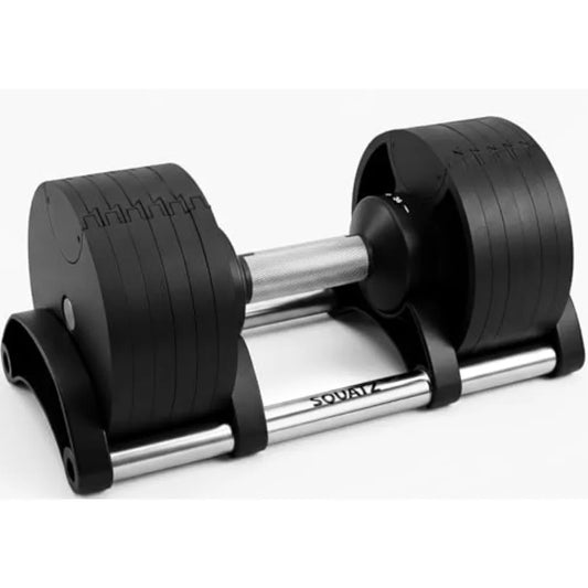 Quick Weight Change Space-Saving Adjustable Dumbbells