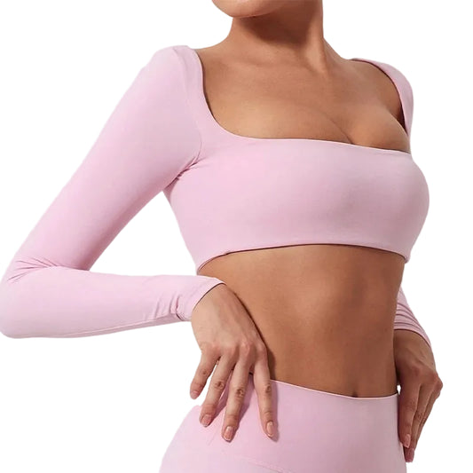 Summer Quick Dry Square Neck Activewear