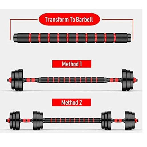 22lb 2-in-1 Adjustable Dumbbell