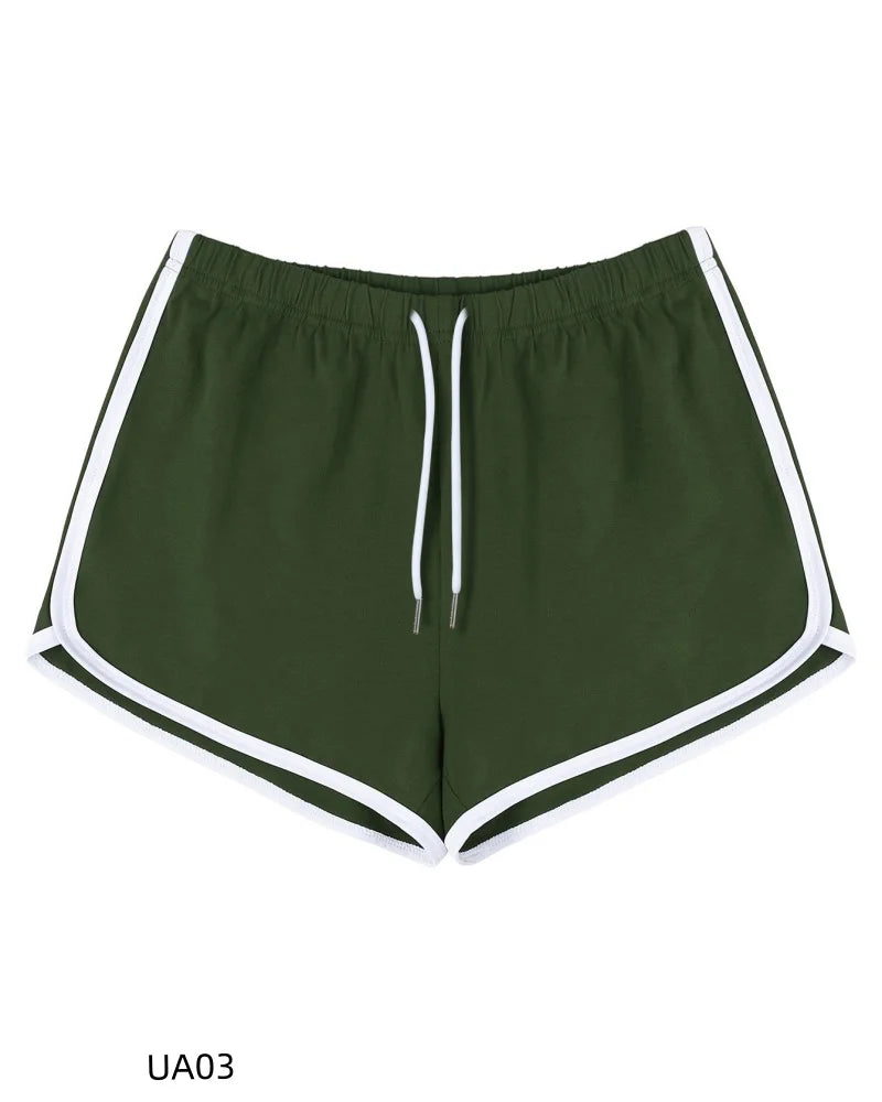 Summer Women's Casual Solid Cotton Shorts